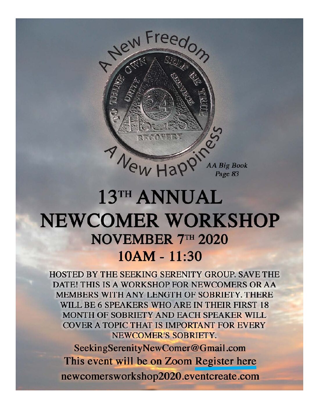 13th Annual Newcomers Workshop