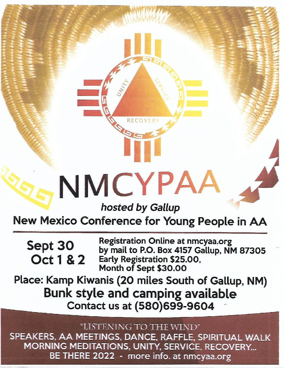 Sept. 30 – Oct. 2: NMCYPAA Conference