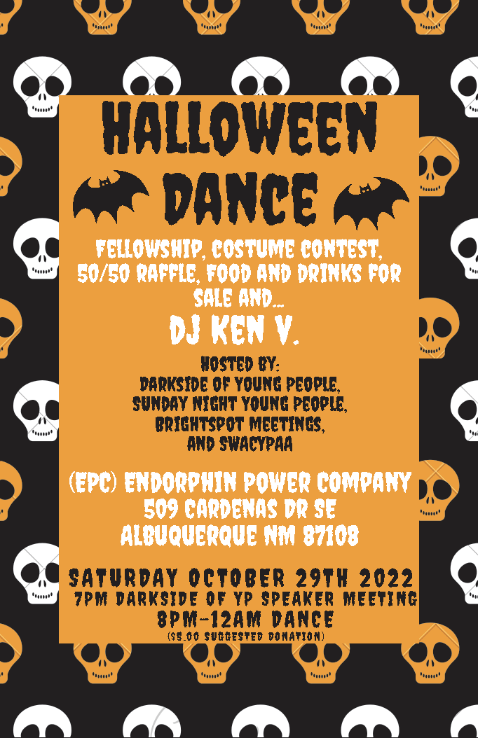 Halloween Dance Party Flyer