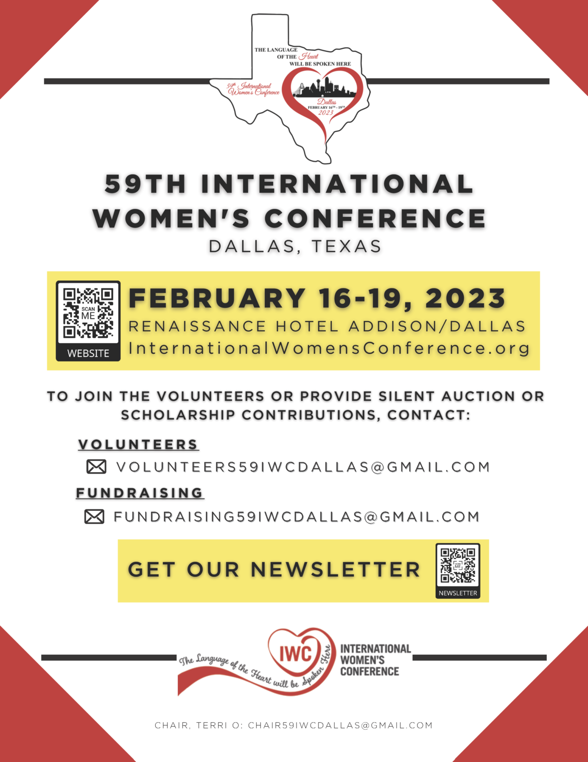 Feb. 2023: International Women’s Conference