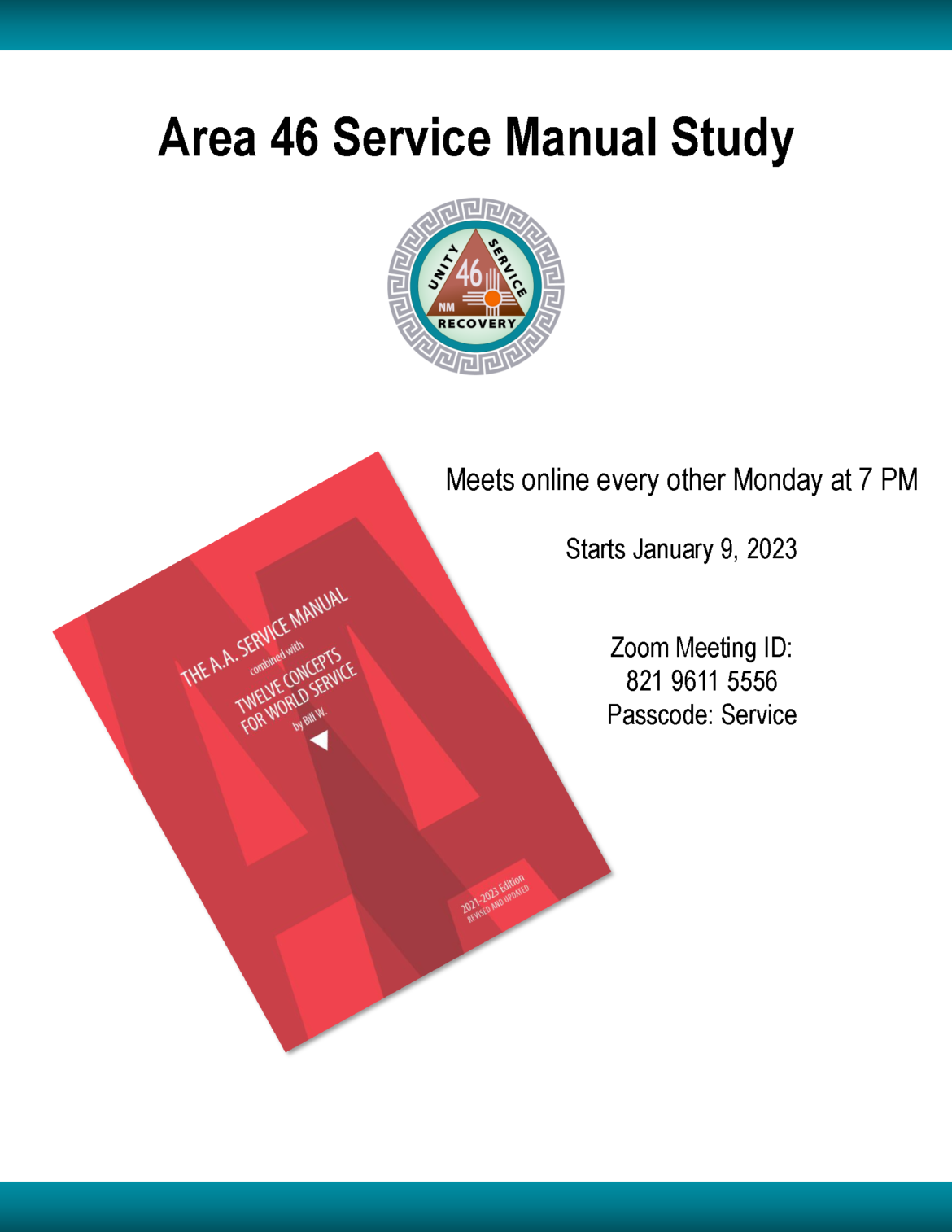 Area 46 Service Manual Study Flyer